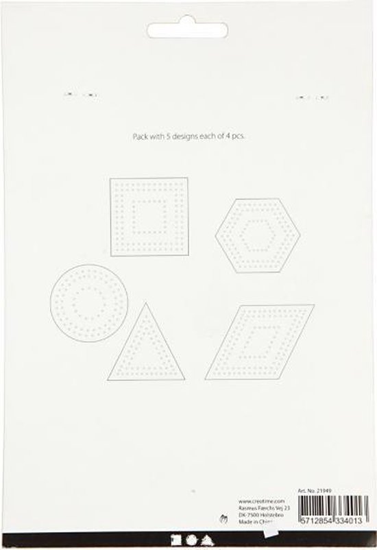 Creotime Kruissteken karton geometrische vormen