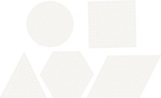 Creotime Kruissteken karton geometrische vormen