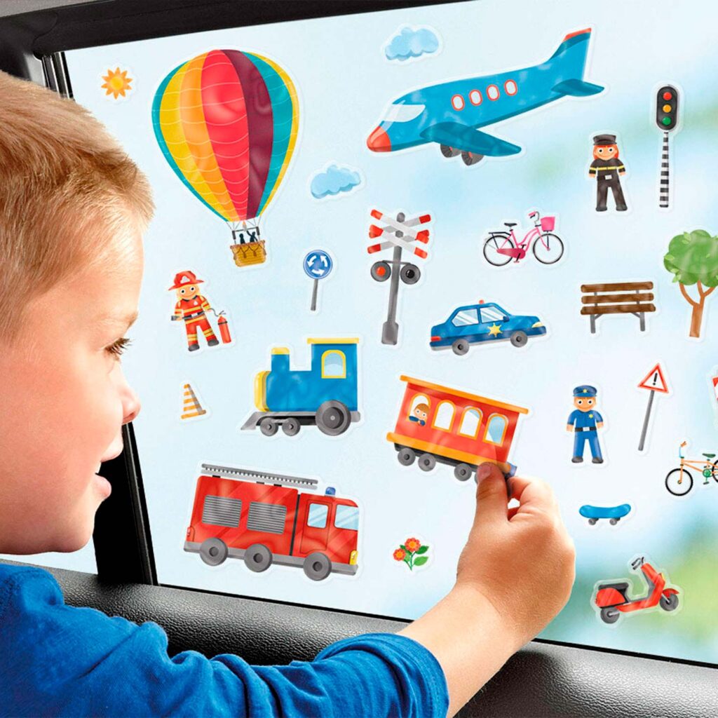 Totum Raamstickers Verkeer | Speel je Wijs