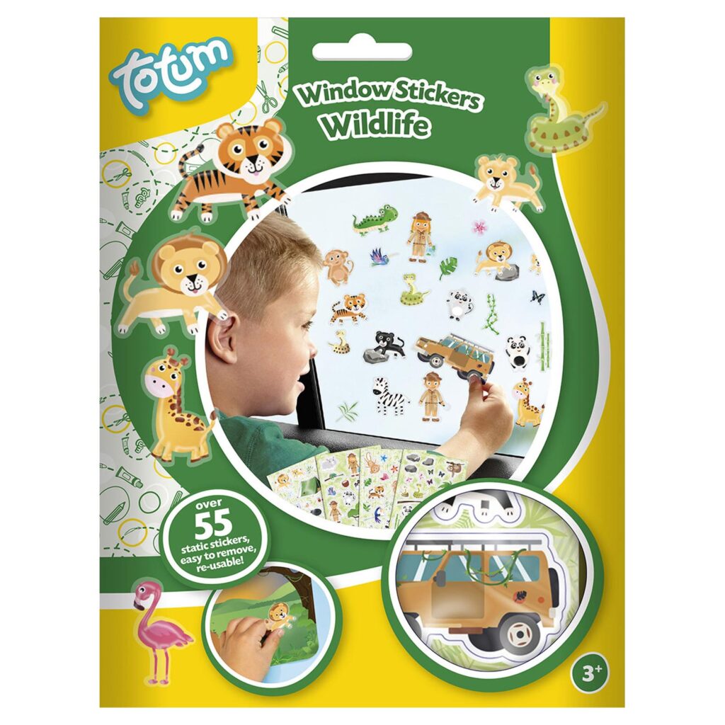 Totum Raamstickers Wildlife | Speel je Wijs
