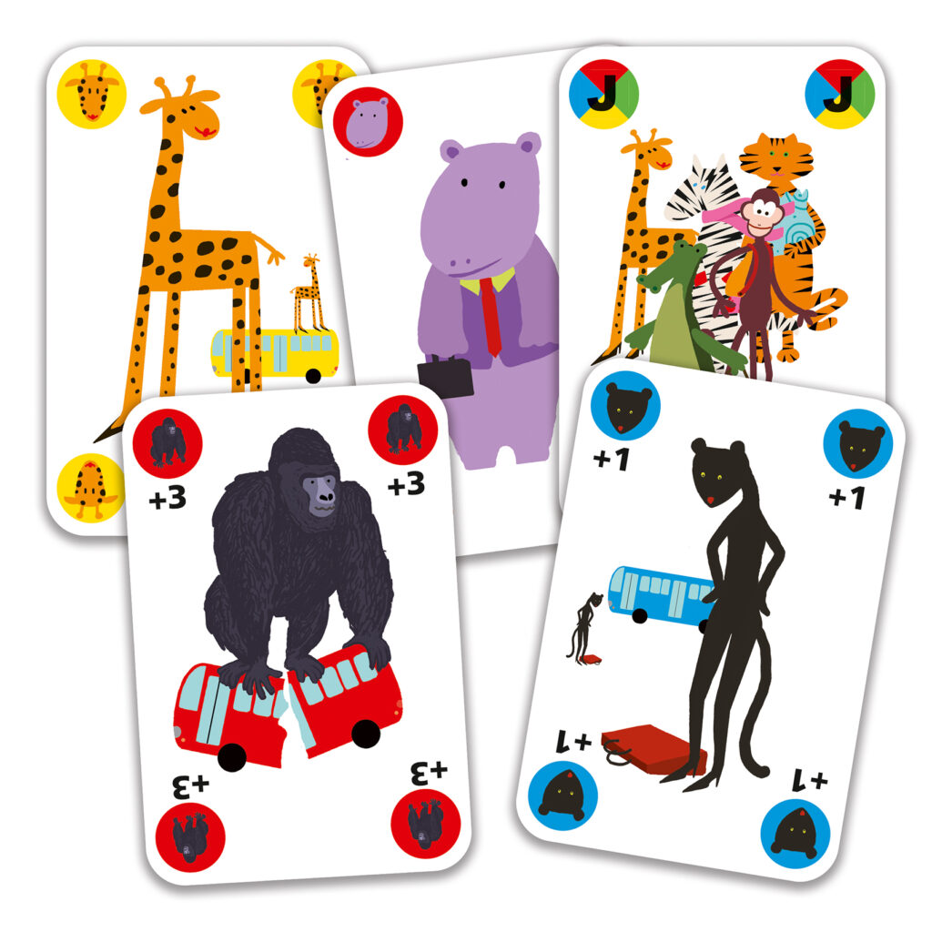 Djeco Kaartspel Gorilla 5+