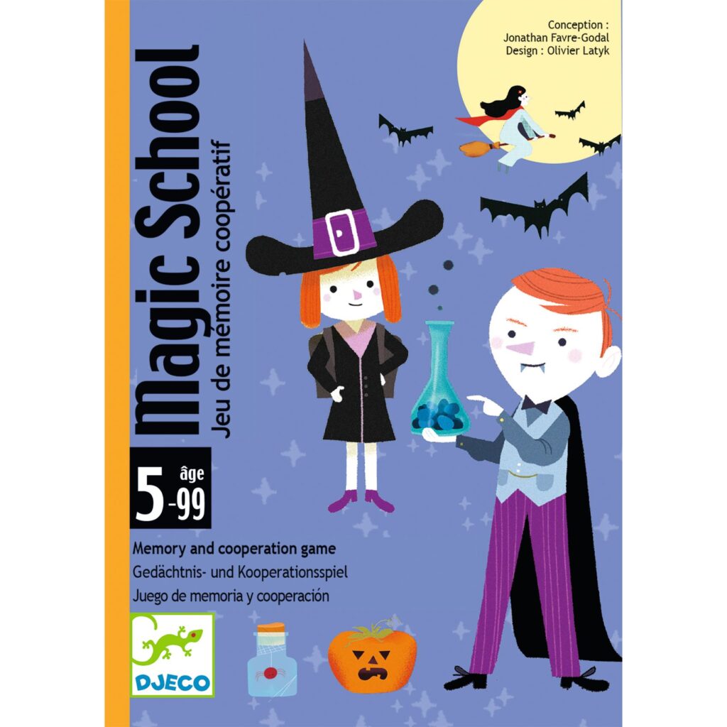 Djeco Kaartspel Magic school 5+