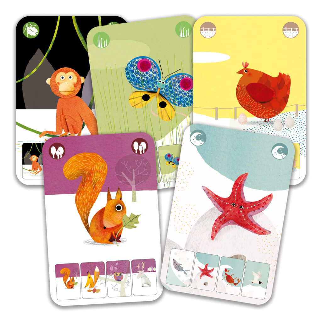 Djeco Kaartspel Mini Nature 4+