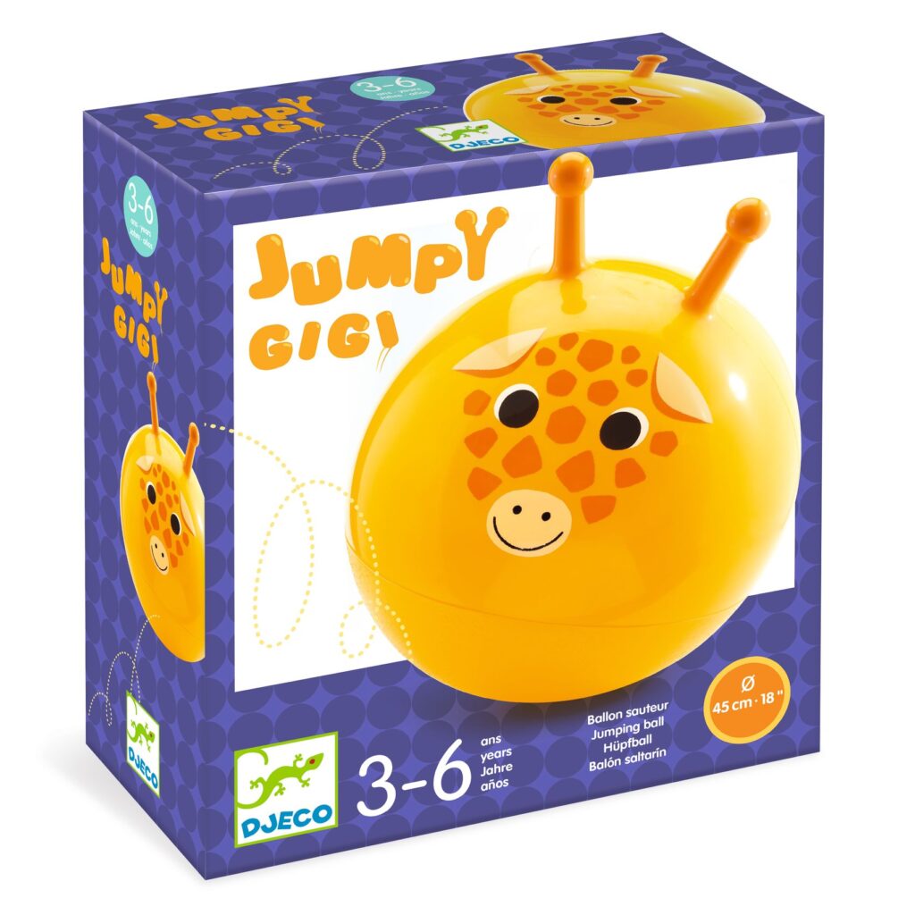 Djeco Skippybal Jumpy Gigi| Speel je Wijs