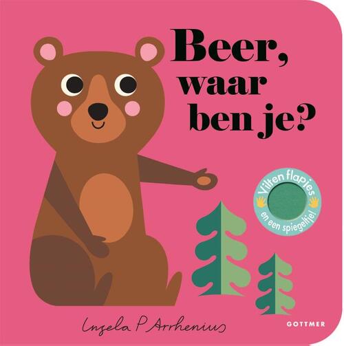 Gottmer Beer, waar ben je? Kartonboek met Flapjes 2+