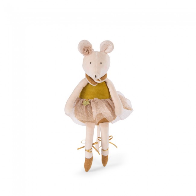 Moulin Roty Muzziekknuffel Muis "La petite école de Dance" | Speel je Wijs