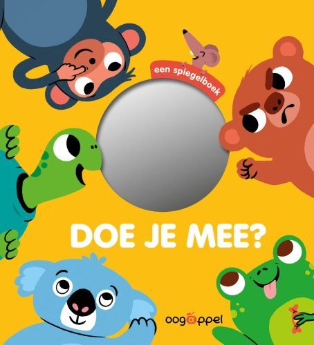 Oogappel Kartonboek Doe je mee? 1+