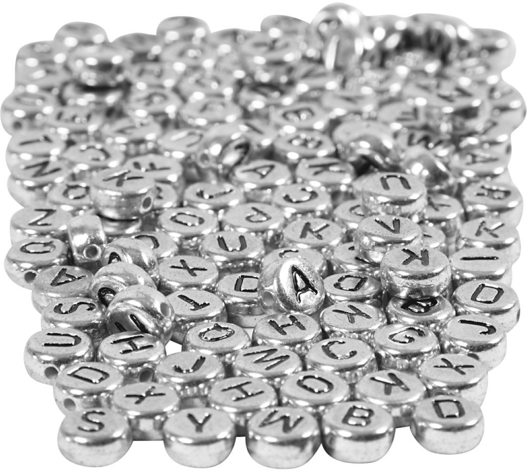 Creotime Letterkralen Zilver| Speel je Wijs