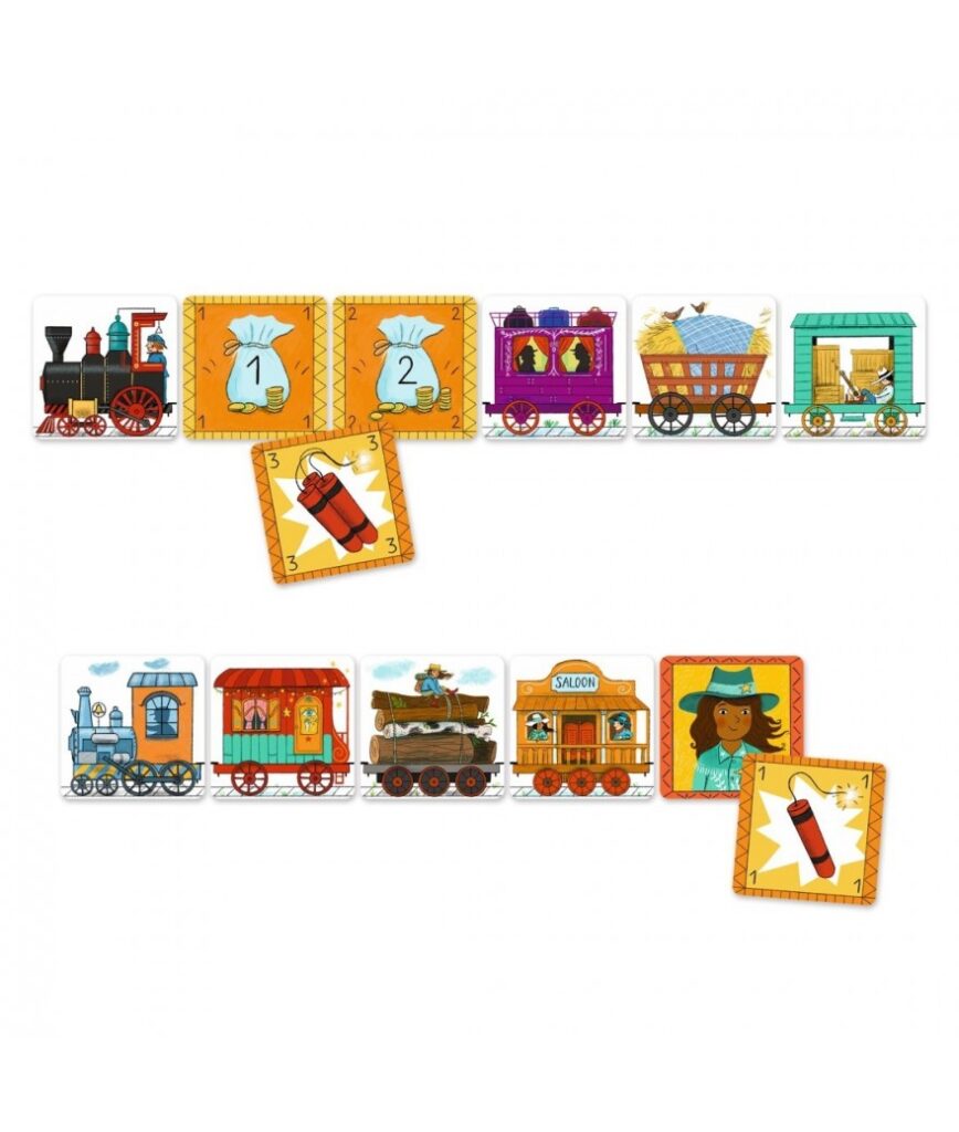 Djeco Kaartspel Golden Train 6+
