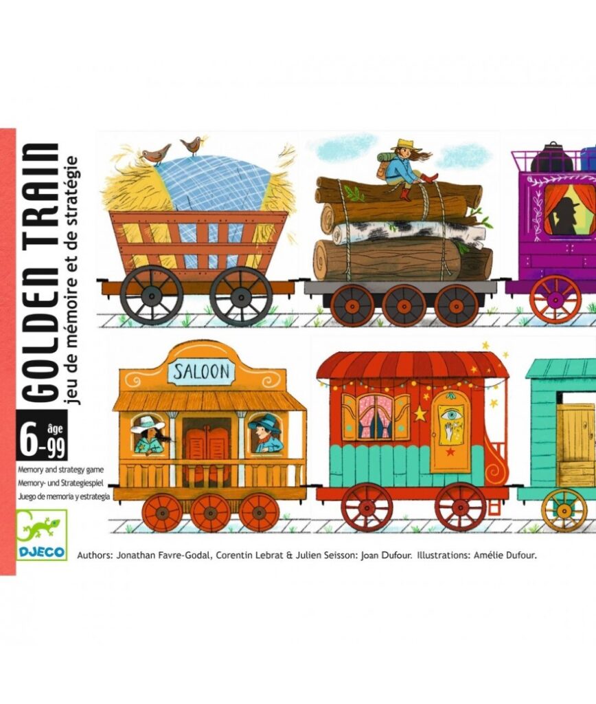 Djeco Kaartspel Golden Train 6+