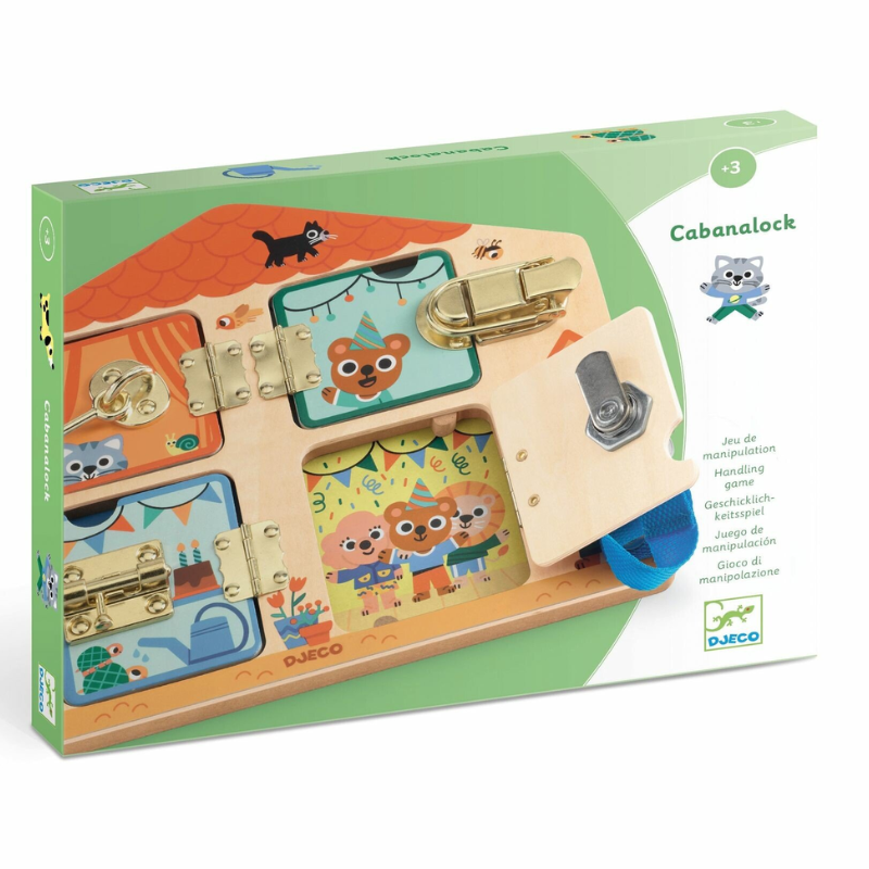 Djeco Slotenspel Cabanalock 3+