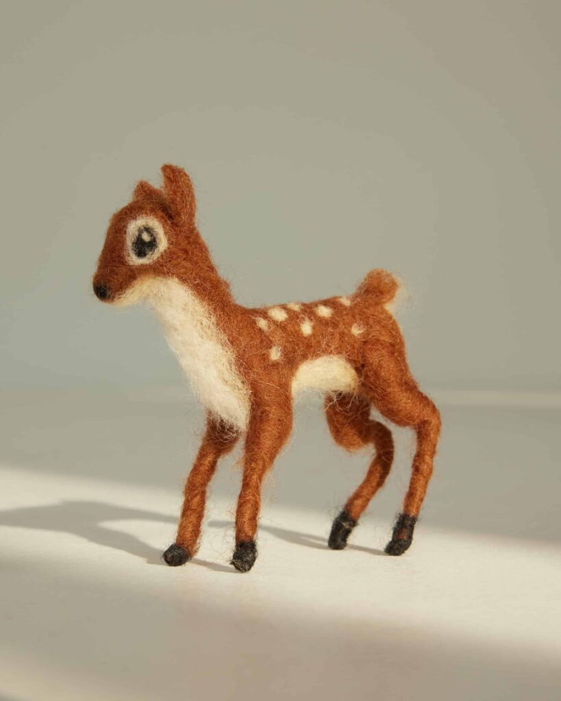Meaningful Crafts - Naaldvilt Pakket Hertje | Speel je Wijs