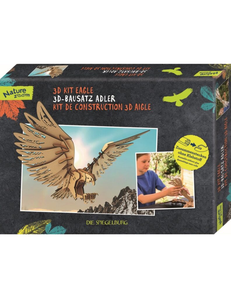 Nature Zoom 3D houten Adelaarspakket (houten puzzel)