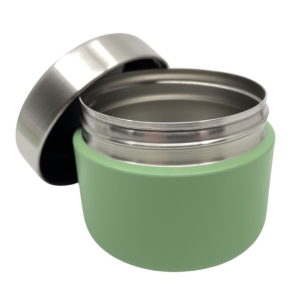 Smikkels RVS Fruitbakje 420ml - Groen | Speel je Wijs