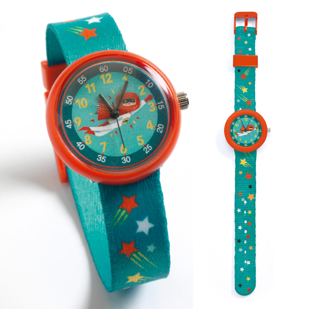 Djeco Horloge Superhero  | Speel je Wijs
