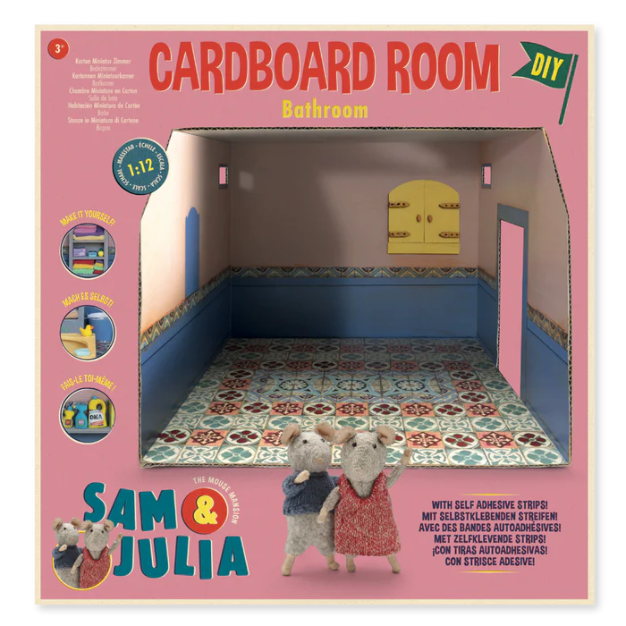 Sam & Julia Miniatuurkamer Badkamer| Speel je Wijs