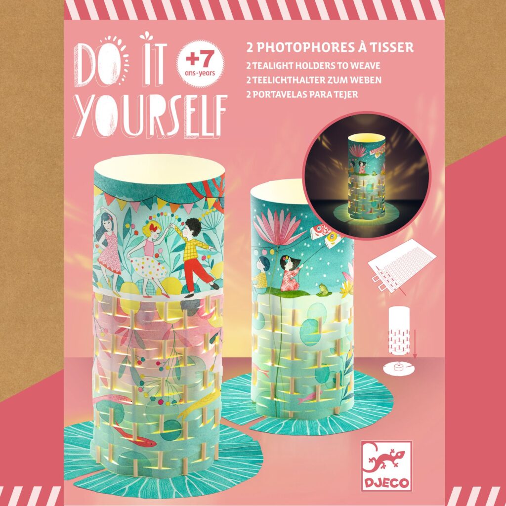 Djeco DIY Windlicht maken - Fireflies Dance 7+ | Speel je Wijs