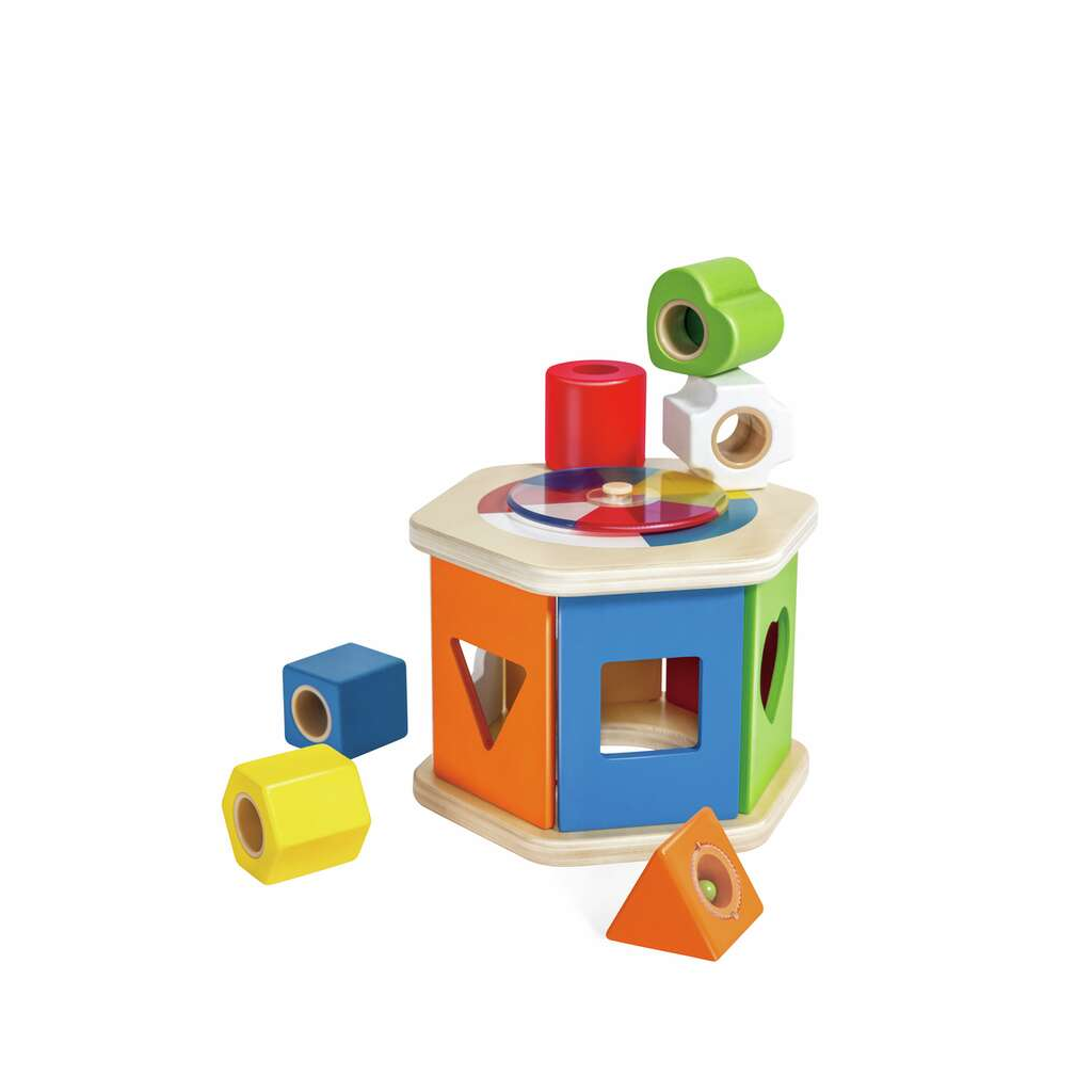 Hape | Houten Vormenstoof ~ Kleuren Ontdekken 1+ | Speel je Wijs