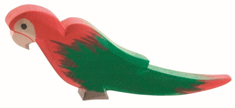 Ostheimer Houten Papagaai Rood | Speel je Wijs