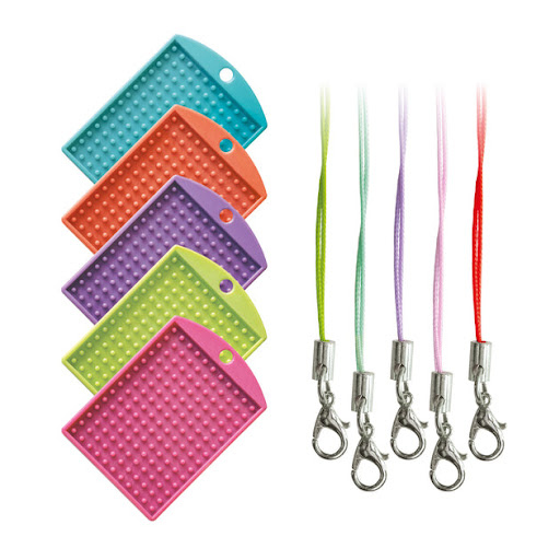 Pixelhobby Set van 5 Medaillons & Color Cords - Kleurrijk | Speel je Wijs