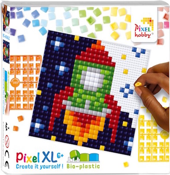 Pixelhobby XL Set Raket| Speel je Wijs