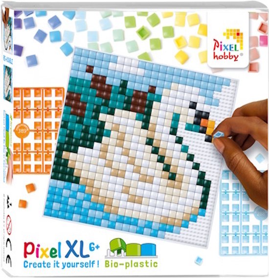Pixelhobby XL Set Zwaan | Speel je Wijs