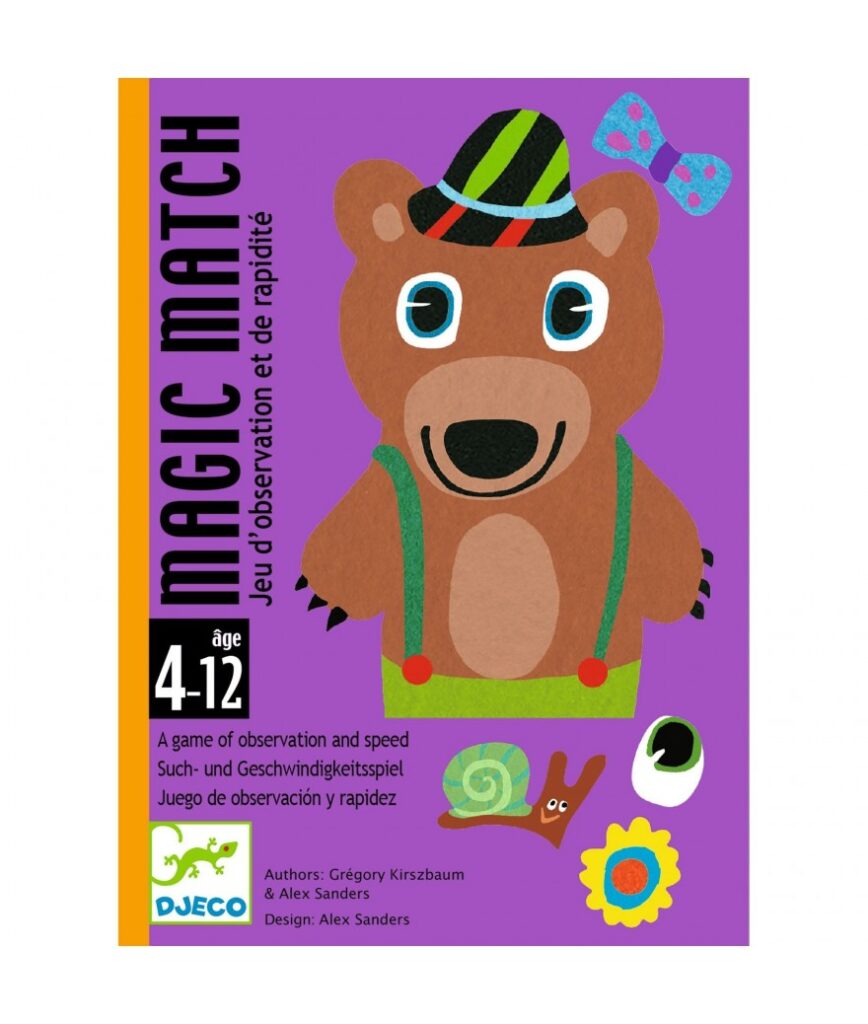 Djeco Kaartspel | Magic Match 4-12jr | Speel je wijs