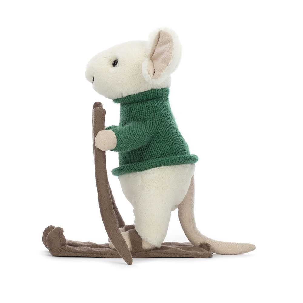 Jellycat Merry Mouse Skiing | Speel je Wijs