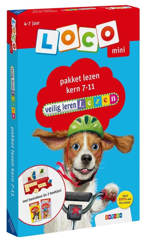 Loco Mini | Veilig Leren Lezen Pakket Kern 7-11 | Speel je Wijs