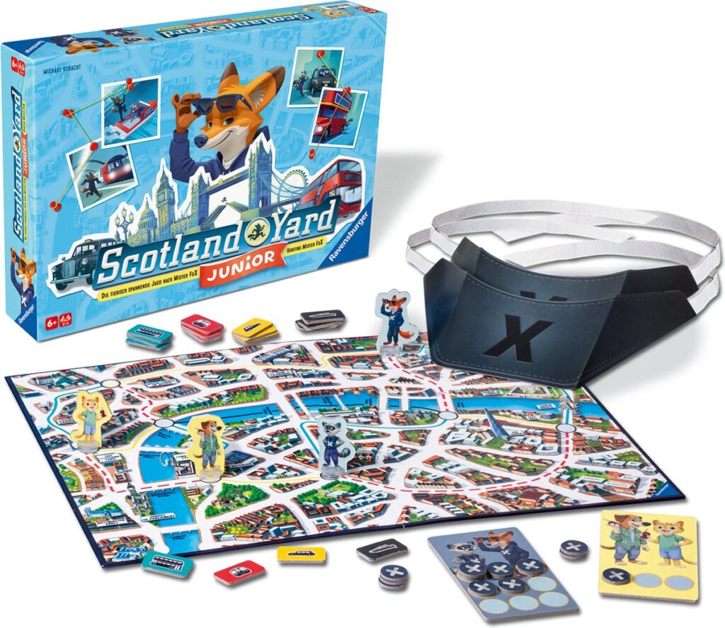 Ravensburger | Scotland Yard Junior 6+ | Speel je Wijs