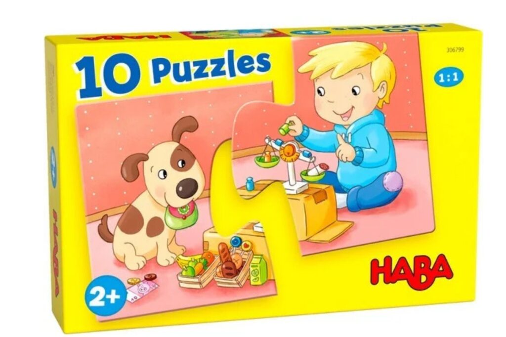 Haba | 10 Puzzels Mijn Speelgoed 2+ | Speel je Wijs