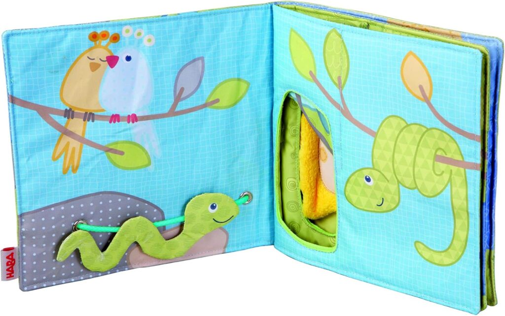 Haba | Stoffen Boek Ollie Olifant | Speel je Wijs