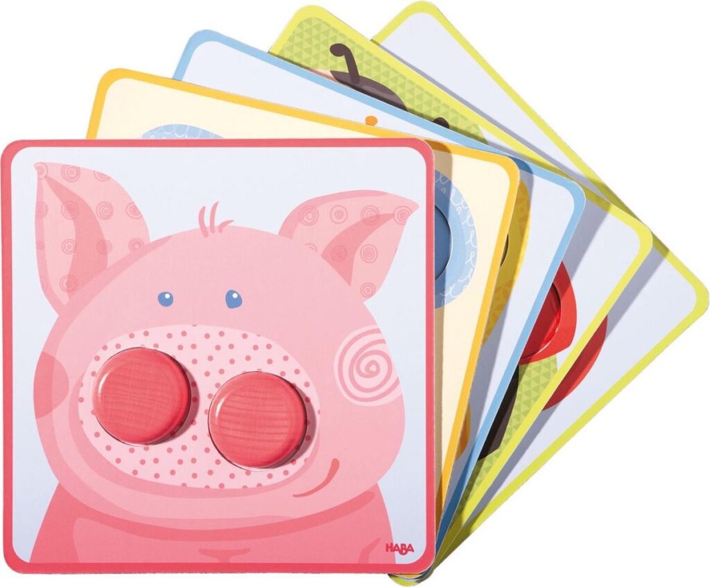 Haba Ordeningsspel Kakelbonte Dierenwereld 1+ | Speel je Wijs