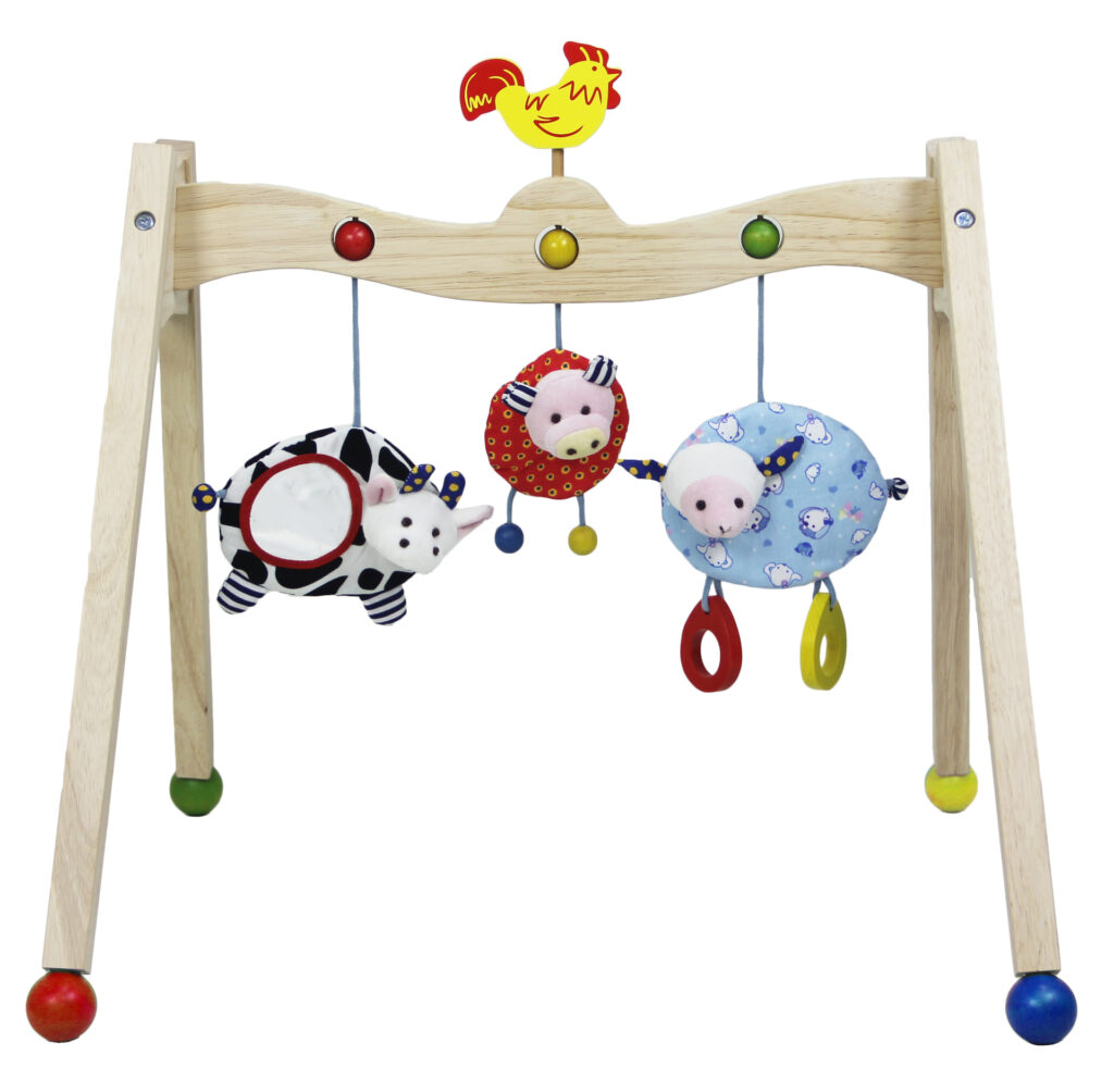 Primi Passi - Houten Baby Gym Dieren | Speel je Wijs
