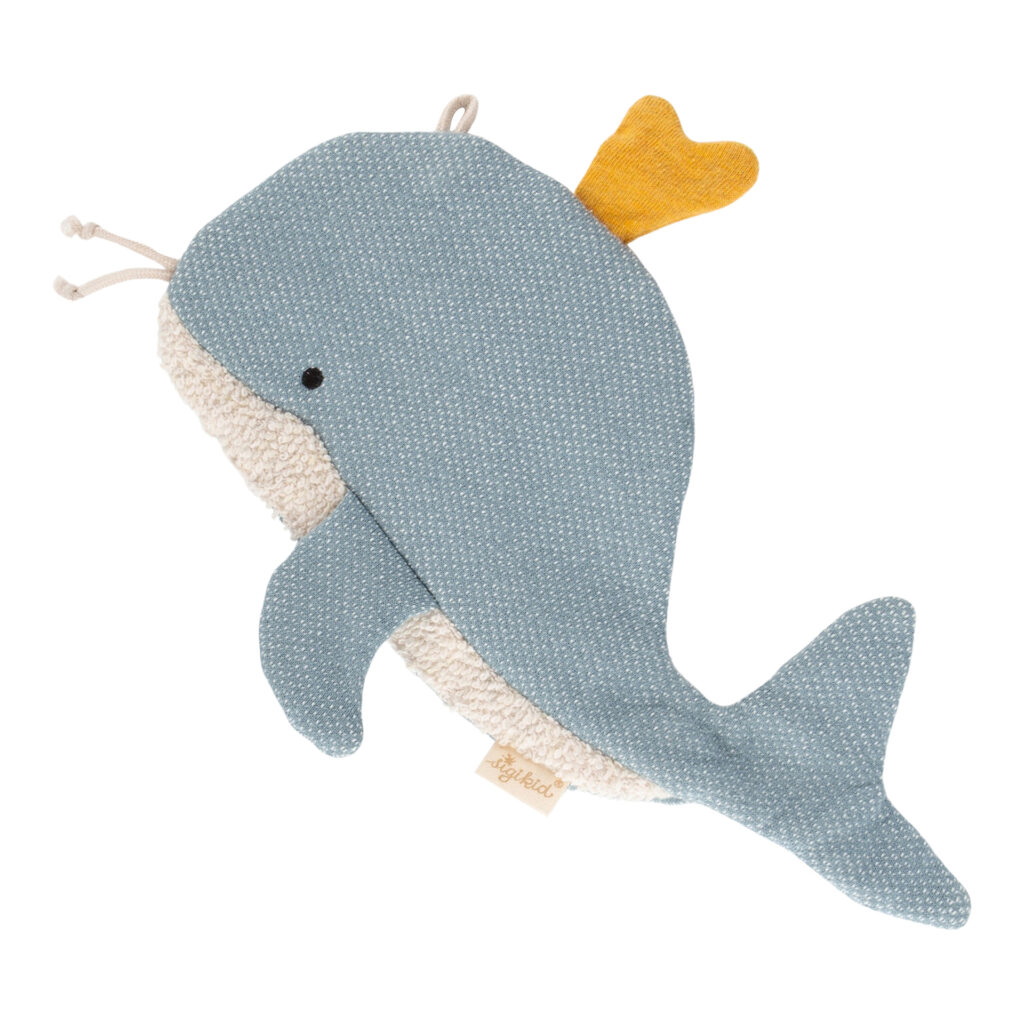 Sigikid Knuffeldoekje Walvis| Speel je Wijs
