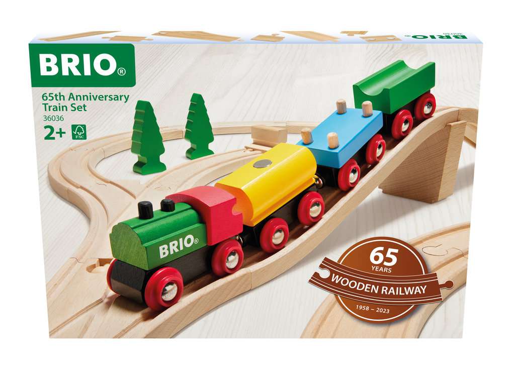 Brio - Treinset 65 jaar jubileumeditie | Speel je Wijs