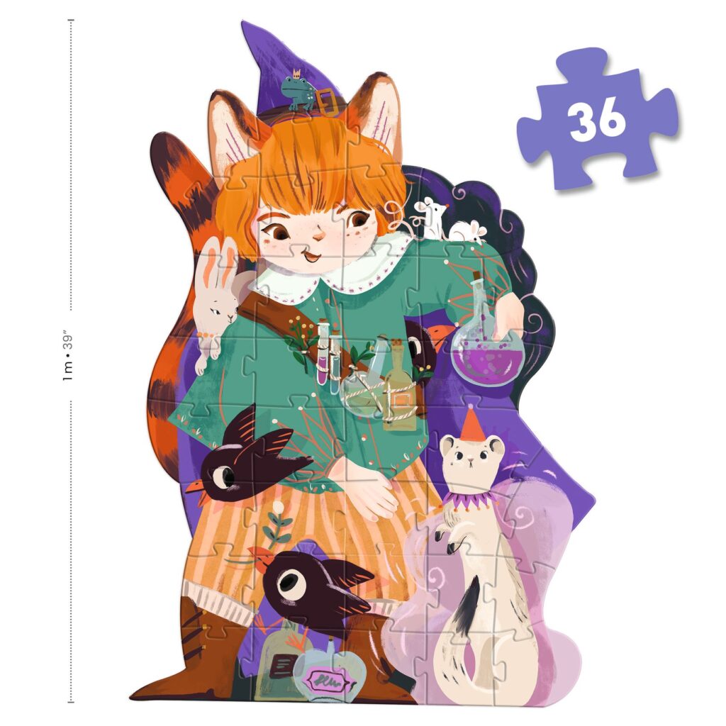 Djeco Puzzel Geant - Pio de Tovenaar - 36 stukjes | Speel je Wijs