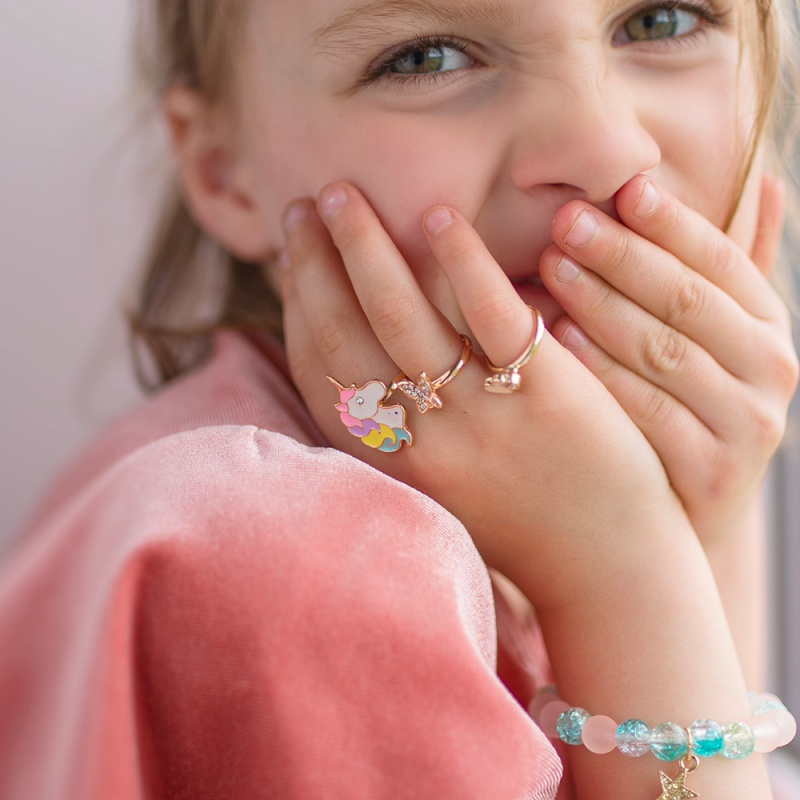 Great Pretenders Boutique Butterfly & Unicorn - Ringen 3 stuks | Speel je Wijs