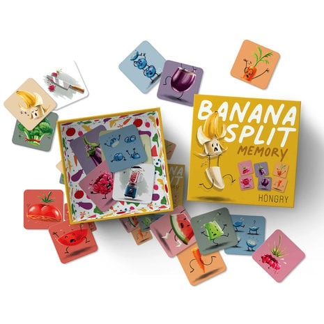 HÖNGRY - Banana Split Memo | Speel je Wijs