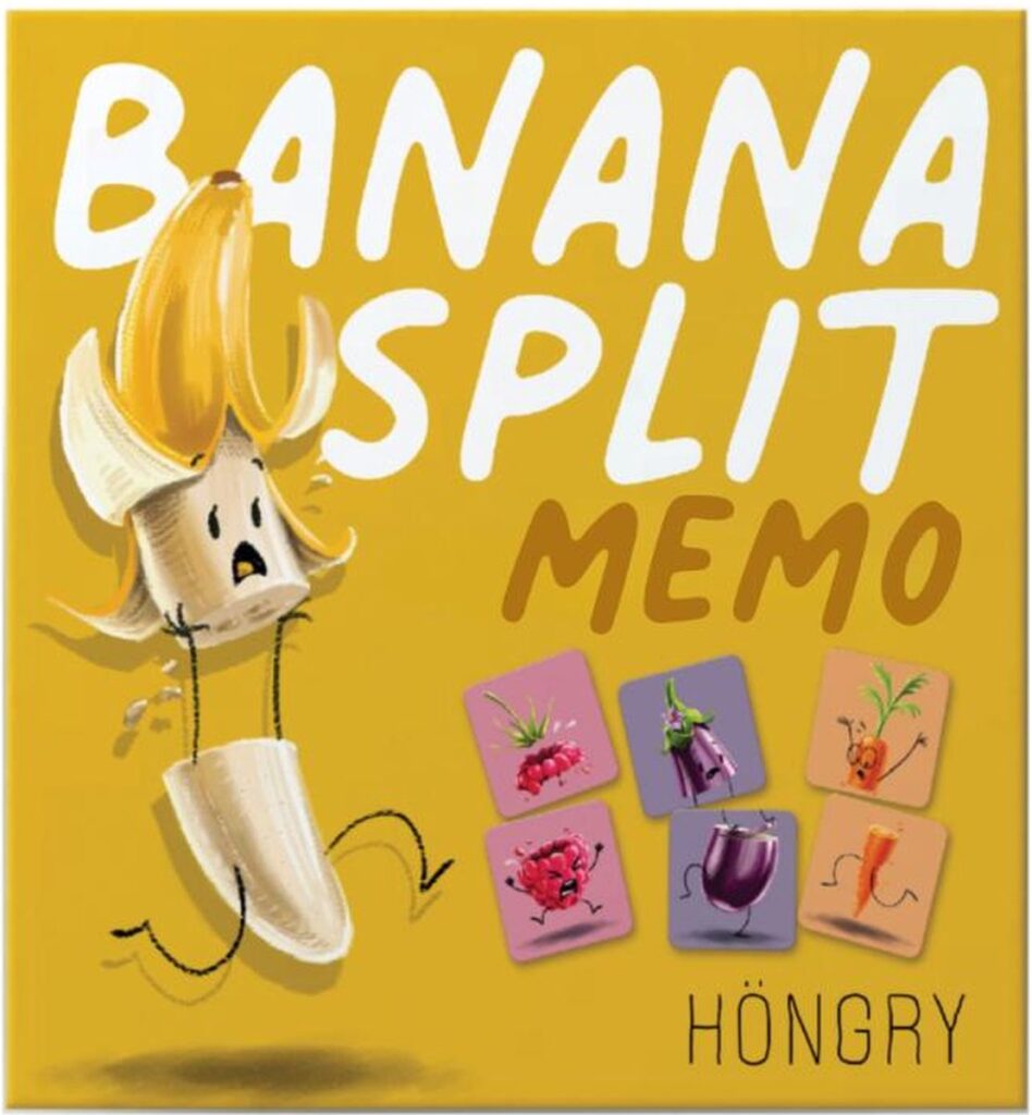 HÖNGRY - Banana Split Memo | Speel je Wijs