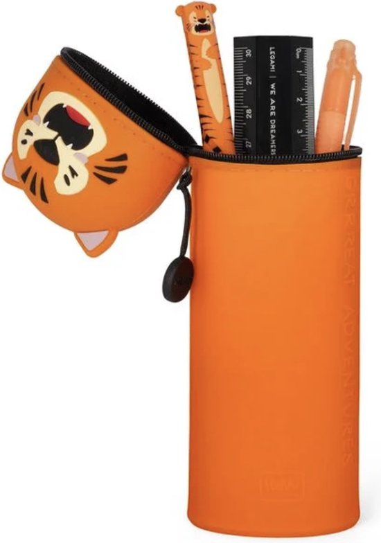 Legami Kawaii 2 in 1 zachte siliconen etui - Tijger| Speel je Wijs