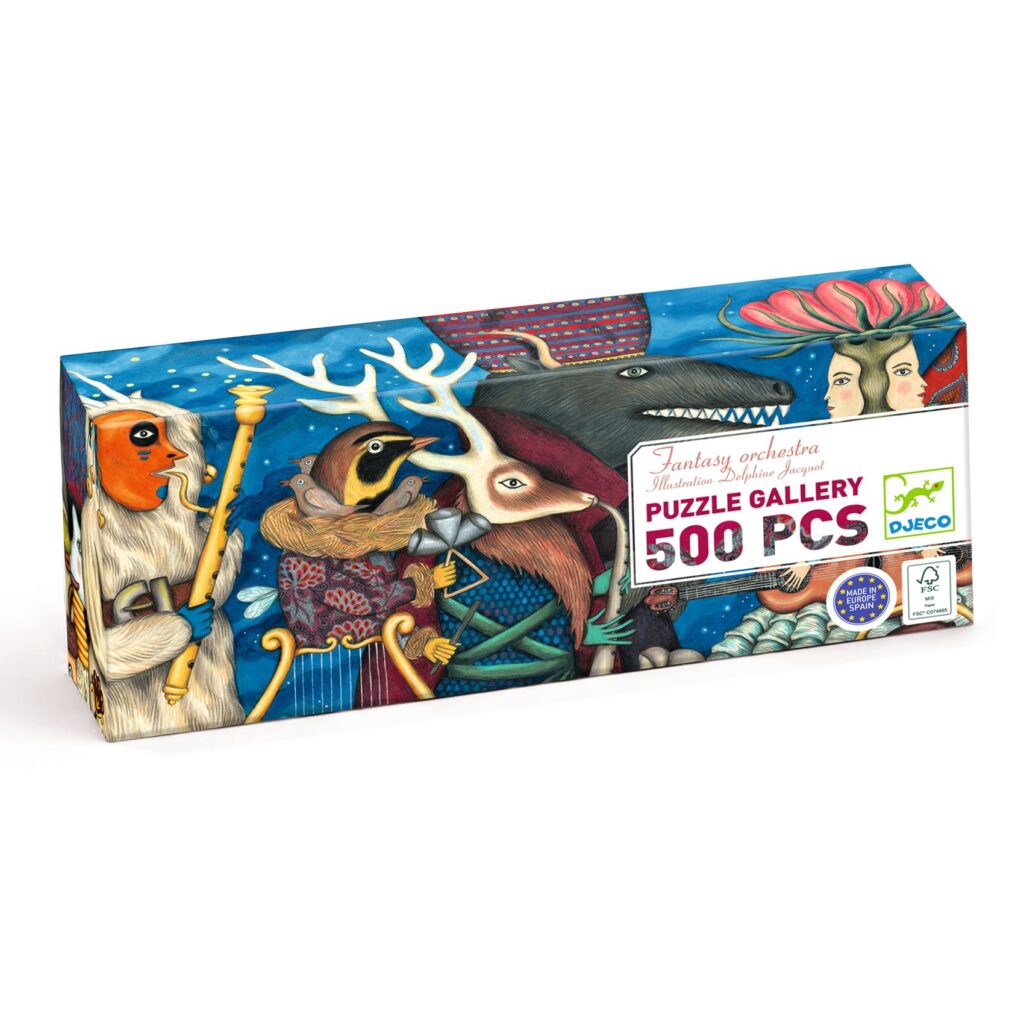 Djeco Gallery Puzzel Fantasie Orkest 8+ | Speel je Wijs