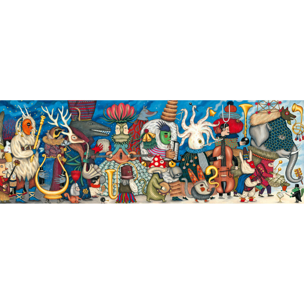 Djeco Gallery Puzzel Fantasie Orkest 8+ | Speel je Wijs