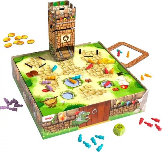 Haba Spel - De stormloop & het grote drakenspektakel 4+ | Speel je Wijs