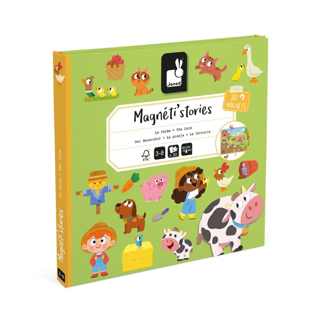 Janod Magneti Stories - Boerderij | Speel je Wijs