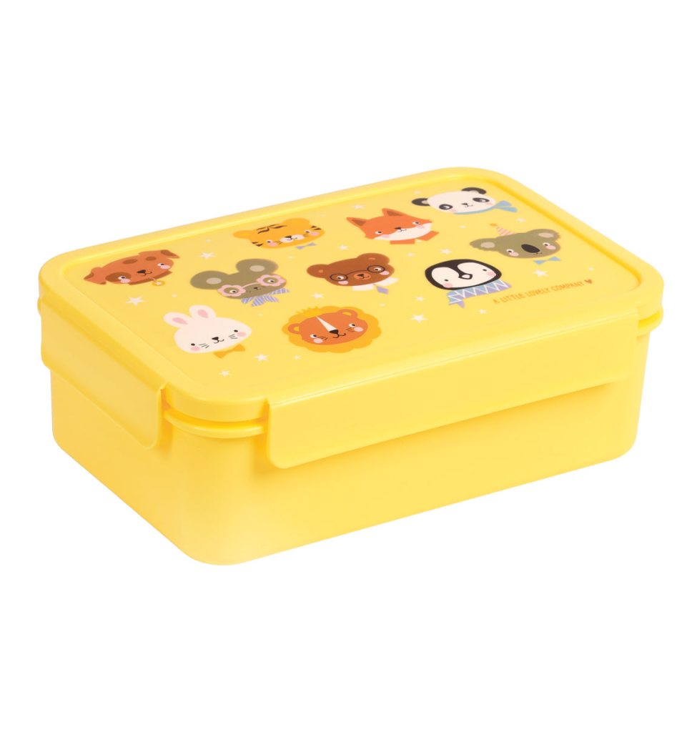 A Little Lovely  Company Bento Lunchbox  Animal Friends| Speel je Wijs