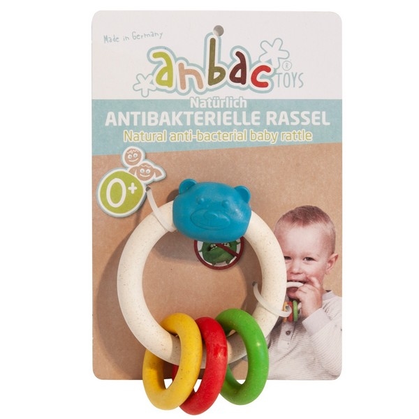 Anbac Toys Rammelaar Beer 0+ | Speel je Wijs