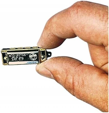 Mini mondharmonica met ketting | Speel je Wijs