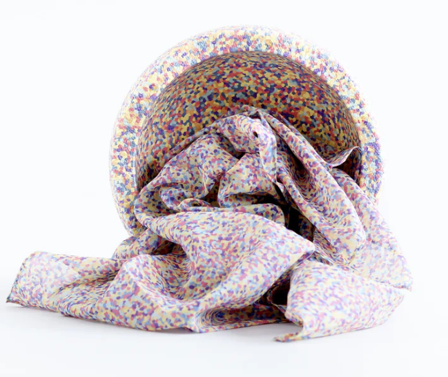 Laura's Play Cotton Speeldoek - Confetti Pastel - 50x50cm | Speel je Wijs