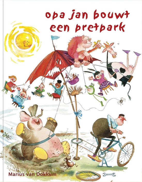 Marius van Dokkum Prentenboek - Opa Jan bouwt een pretpark 4+ | Speel je Wijs